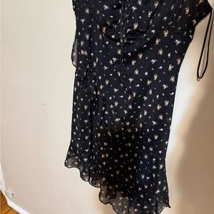 Aeropostale Black Floral Dress